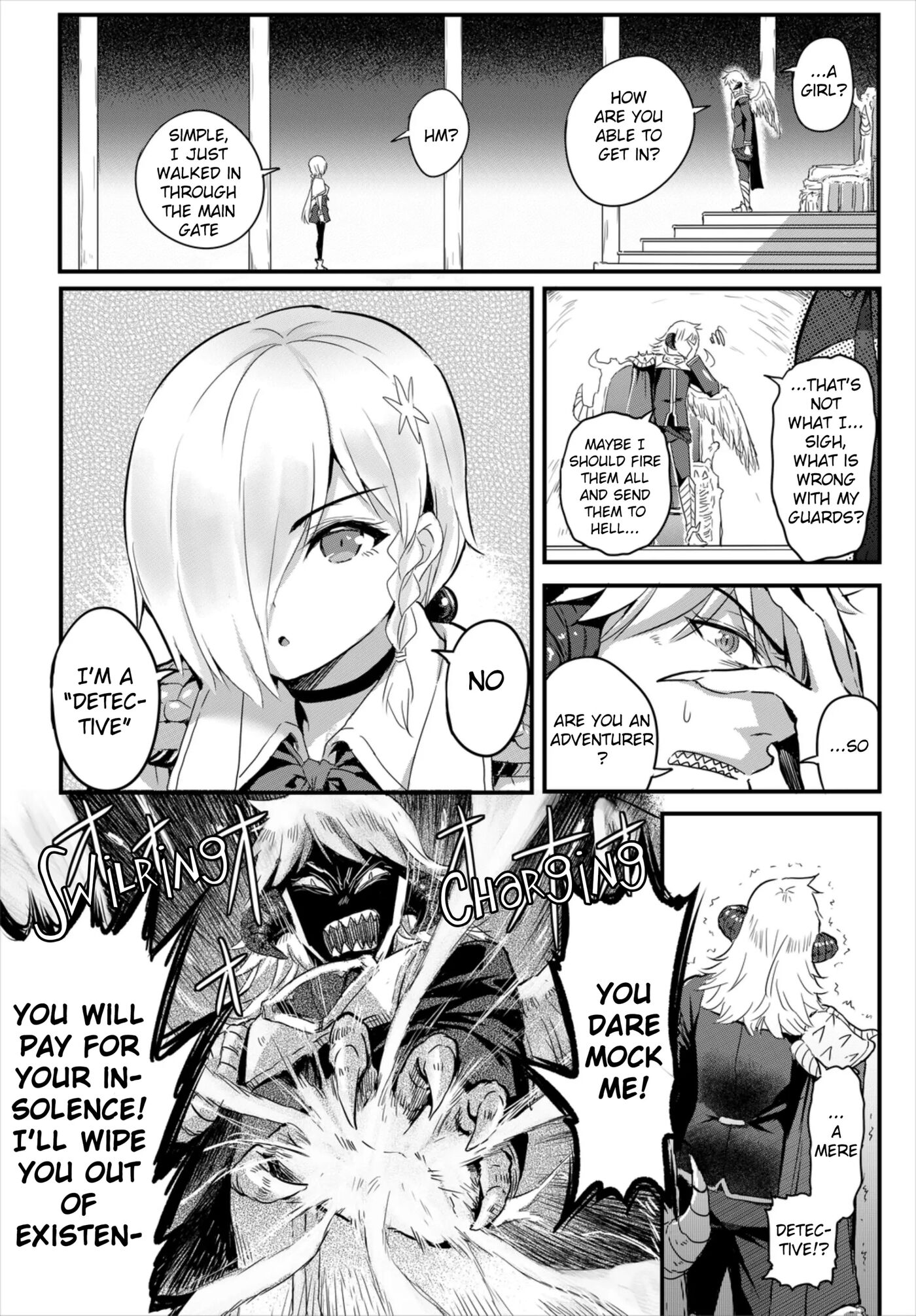 Self Proclaimed Mute, Introverted, Detective Conquers This Dungeon With Ease Chapter 1000 Page 2